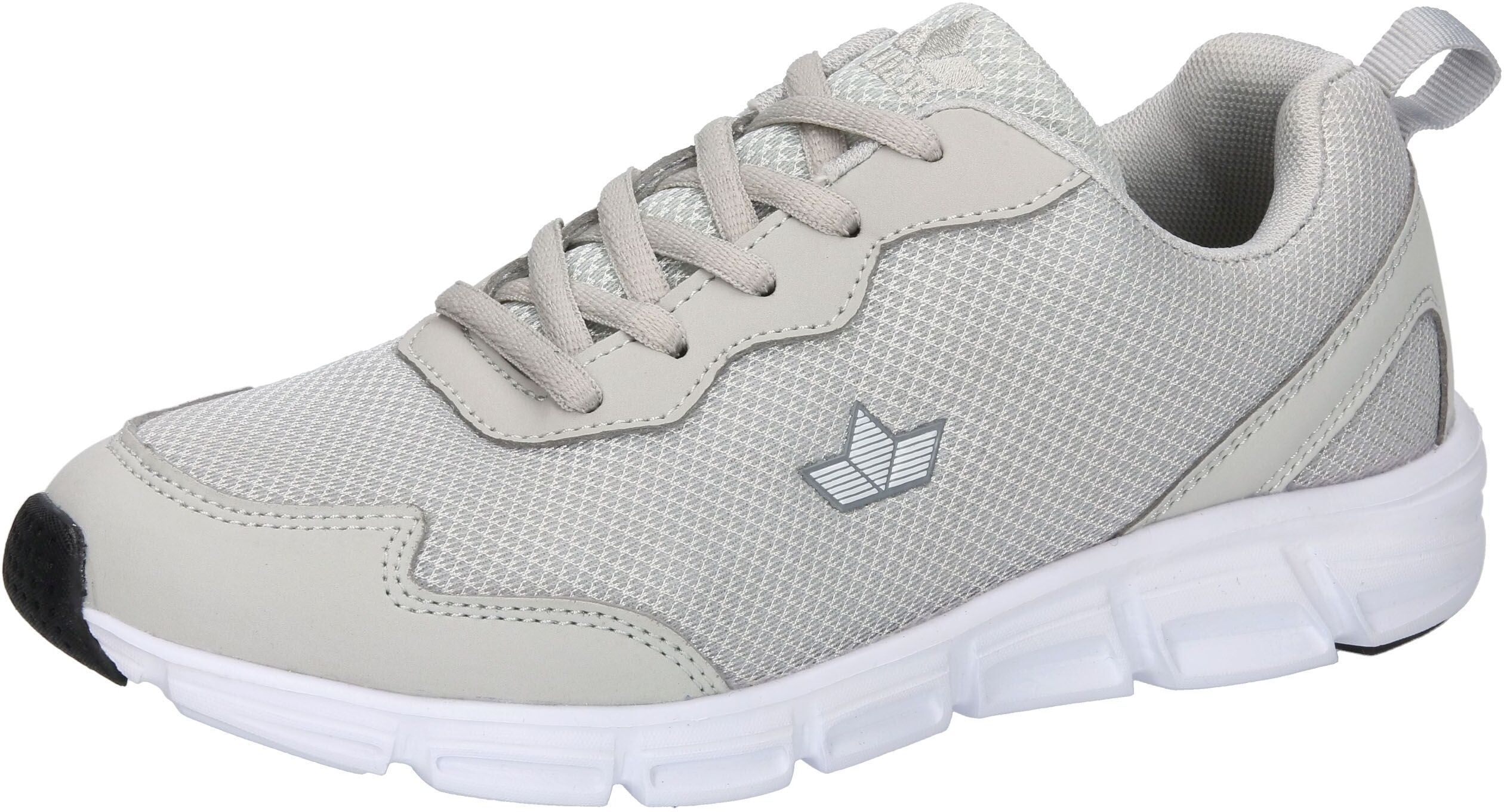 Sneaker LICO "Freizeitschuh Almeria", Herren, Gr. 36, grau, Synthetik, Schuhe Sneaker grau 36