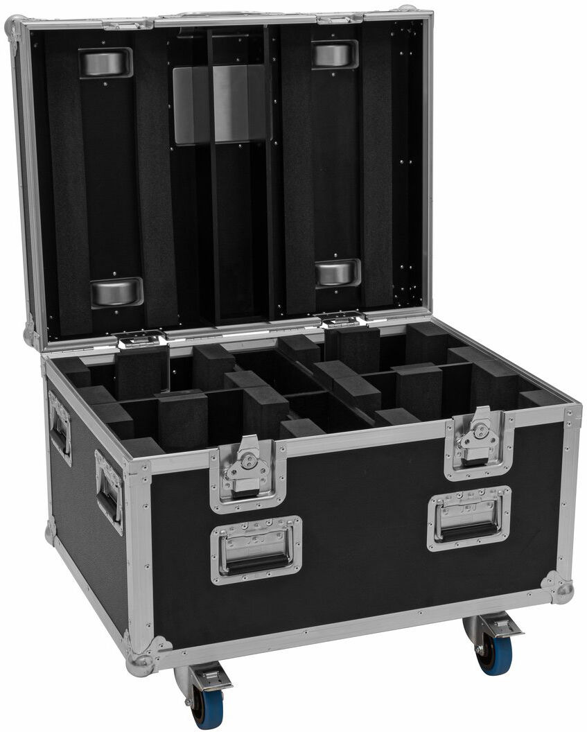 Roadinger Flightcase 4x Led Tmh-X4