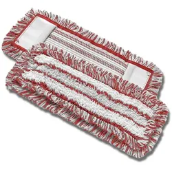 Wischmop Mopptex Hospitalmopp EV07 rot 40 cm Innen Schlinge, außen Fransen
