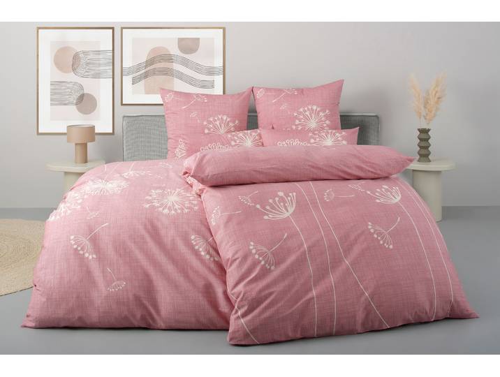 OTTO home SOUCY in vier Qualitäten erhältlich, Leinenstruktur 2 Stk. 100% Baumwolle, auch PREMIUM Qualitäten Renforcé-Tencel & Satin TC300