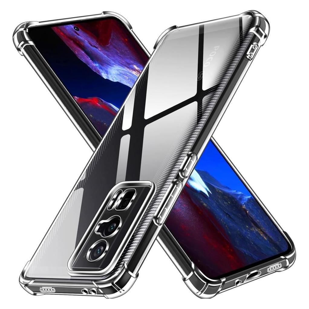Screenguard Xiaomi Poco F5 Pro Hülle Crystal Soft Airbag Bumper (Xiaomi Poco F5 Pro) (00033389)
