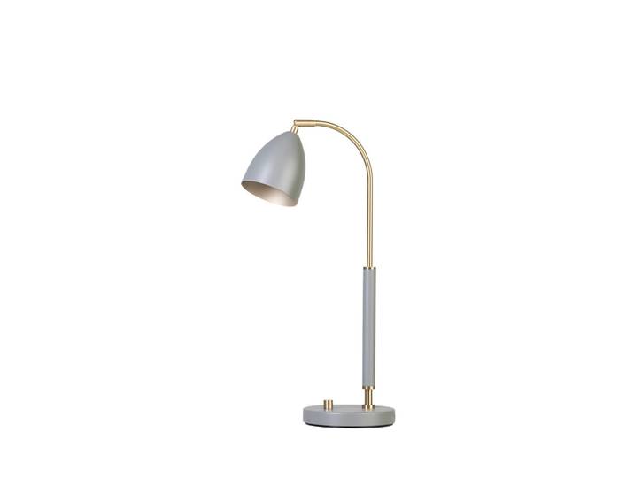 Belid Tischleuchte Deluxe, Grau, Messingfarben, Metall, 50.7 cm, CE, Lampen & Leuchten, Innenbeleuchtung, Tischlampen, Tischlampen