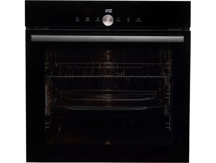 GORENJE Pyrolyse Backofen BPS 6747 A09DBGOT, mit 2-fach-Teleskopauszug, Pyrolyse-Selbstreinigung, Pyrolyse: Selbstreinigung durch hohe Hitze ohne Chemie