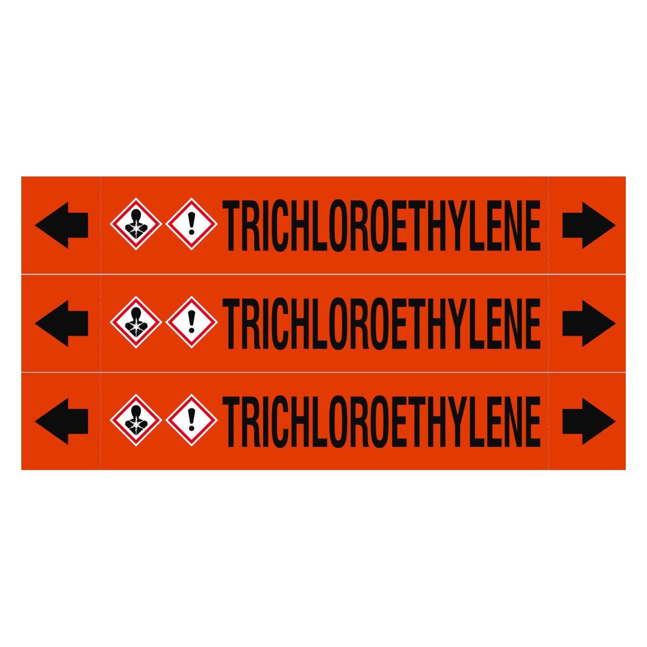 Brady ASME - Rohrmarkierer - Trichloroethylene (312971)