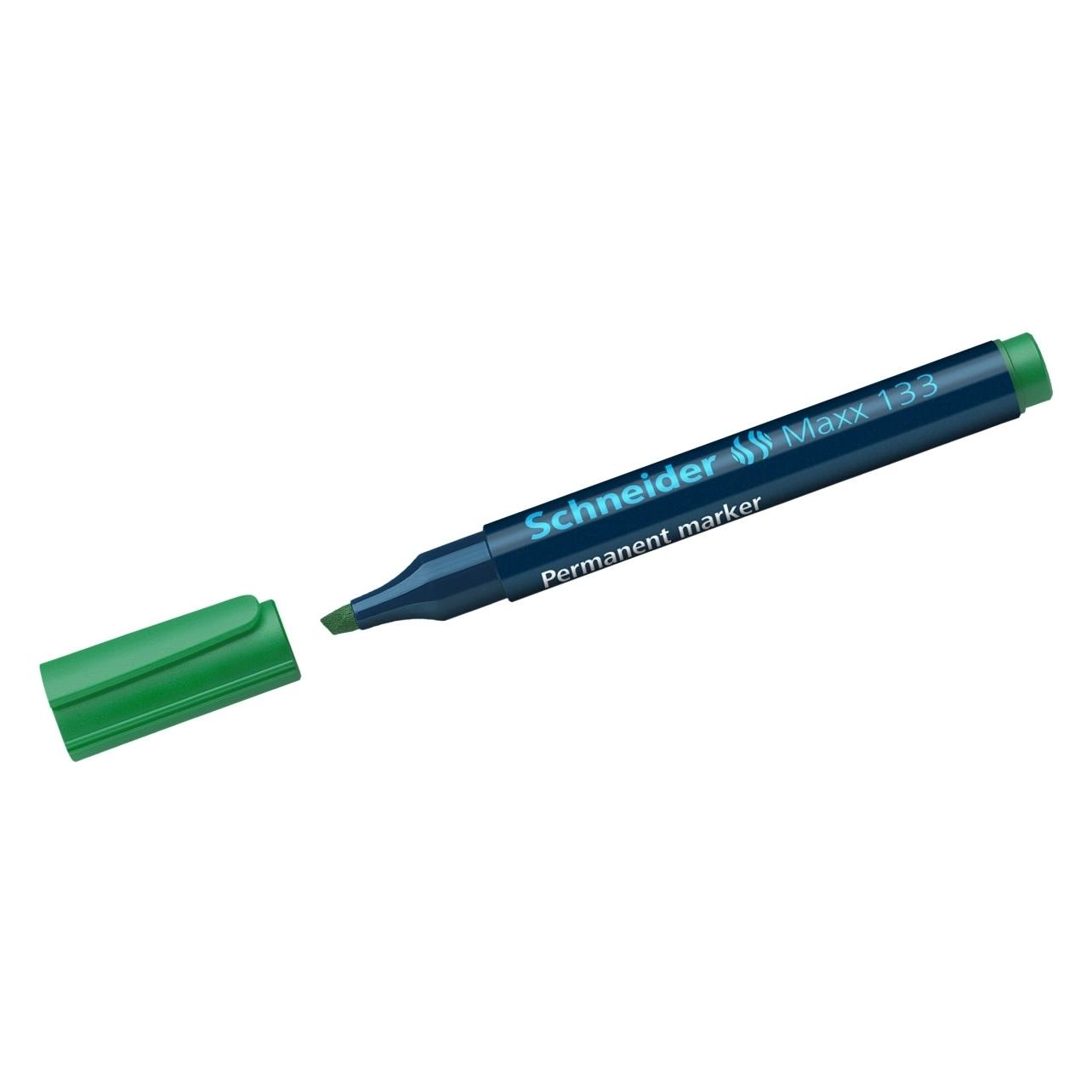Schneider 10 Maxx 133 Permanentmarker grün 1,0 - 4,0 mm (10x) (50-113304)