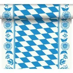 DUNI Tete-A-Tete Tischläufer   Bayrische Raute