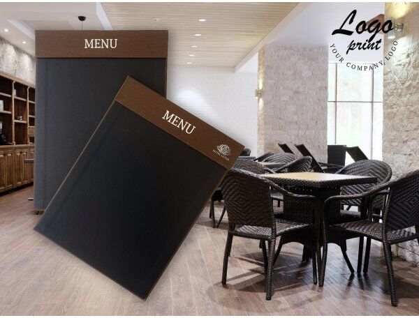 Peleman Menu Clipboard   A4   Marron