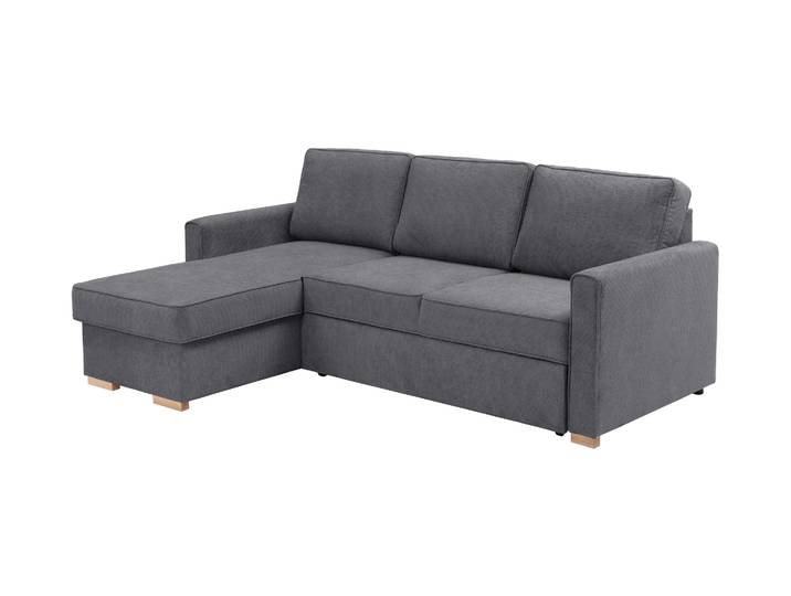 Tchibo - Ecksofa mit Auszugsbett »NovaLounge« - 229x160x92cm - braun -