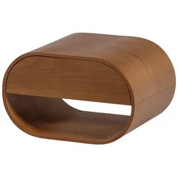 Nachttisch / Wandregal Momo - MDF Braun