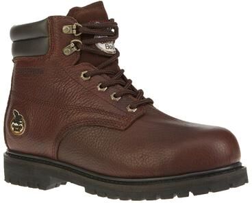 "Georgia Boot Oiler 6"" Safety Toe - Mens 14 Brown Boot W"