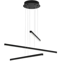 Nova Luce 9010033 Lior LED Pendelleuchte Schwarz