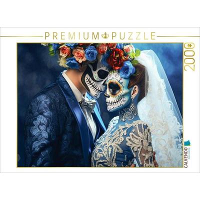 CALVENDO Puzzle Ein Motiv aus dem Kalender Dia de los Muertos - Feier des Lebens und des Todes | 2000 Teile Lege-Größe 90x67cm Foto-Puzzle für