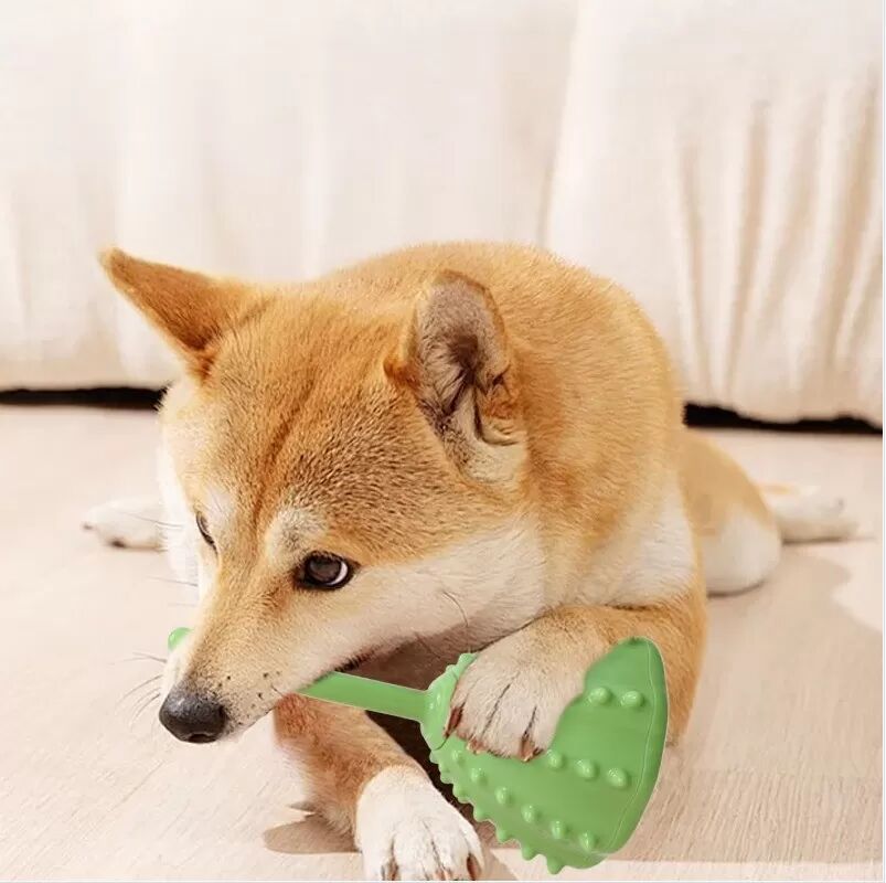 INF Interaktiver Futterball für Hunde - Kauspielzeug gegen Langeweile