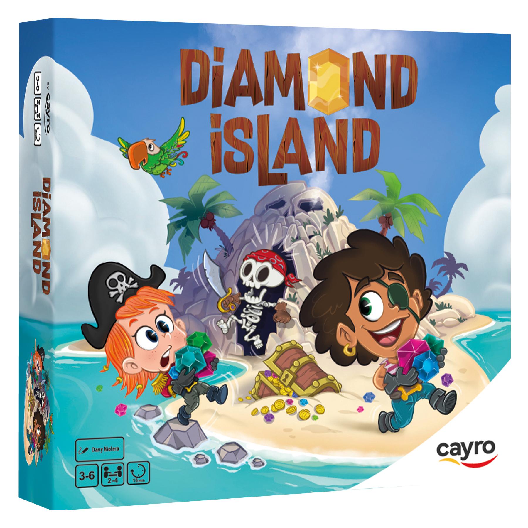 Vennerød Diamond Island (10028) (Dänisch, Englisch, Finnisch, Norwegisch, Schwedisch, 2 - 4 Spieler) (10028)