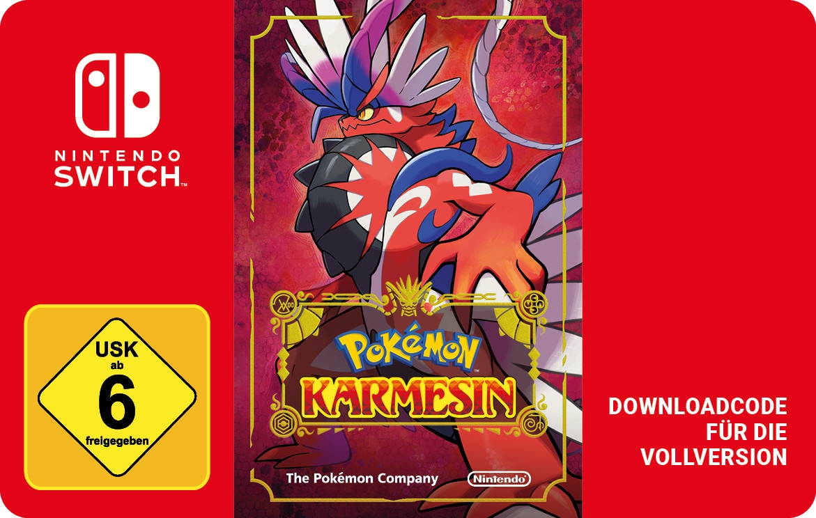 Nintendo Pokémon Scarlet - Digitaler Code 4251976728733