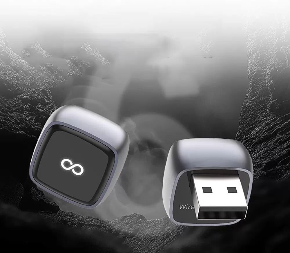 INF J20 Wireless CarPlay Adapter: Kabelgebundener zu kabellosem CarPlay Konverter für iPhone