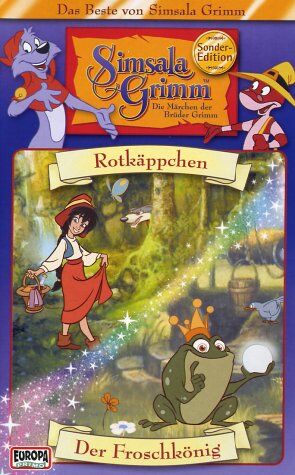 SimsalaGrimm - Das Beste 2: Rotkäppchen / Der Froschkönig [VHS] - Preis vom 11.10.2026 03:10:56 h