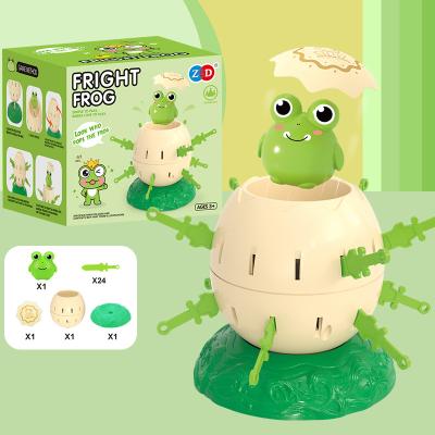 Modern Mode Marketplace Interactive Mini Penguin Toy For Kids, Parent Child Game, Holiday Party Favor, Frog Pirate Bucket Theme Educational Toy green