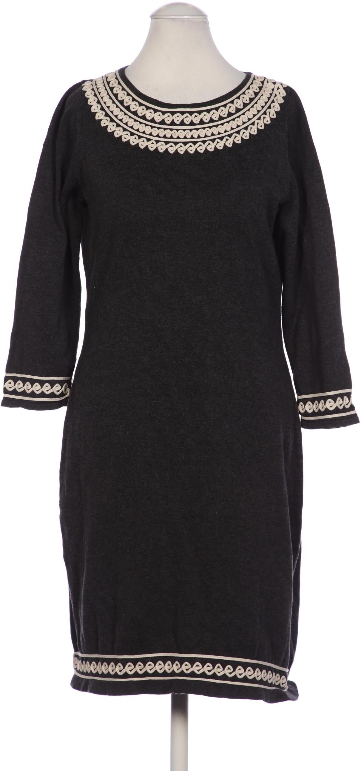 Monsoon Damen Kleid, Grau, Gr. S, Baumwolle - Second Hand