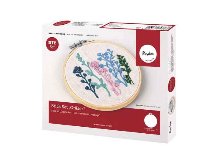 BP Stick Set Gräser, 13,5cm ø, Box