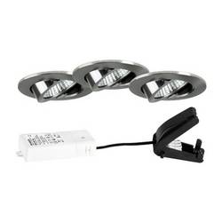 Brumberg 39463153S3 LED-Einbauleuchte LED 18 W Nickel