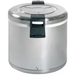 Neumärker Reiswärmer, Dampfgarer + Reiskocher, Silber