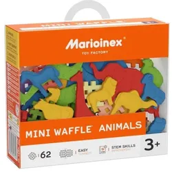 Marioinex Mini Waffel 62 Stück Tiere
