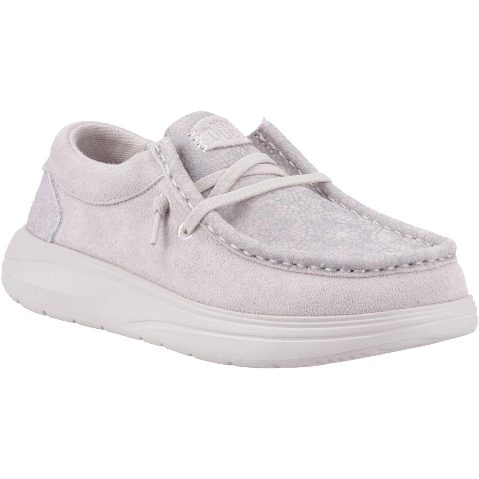 HEYDUDE Wendy COMF Wildleder Damen Lilac Mokassins Schuhe