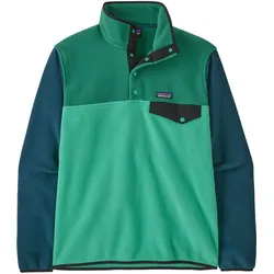 Patagonia Herren Lightweight Synch Snap-T Pullover - M - Aqua Stone