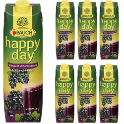 happy day Fruchtnektar Schwarze Johannisbeere