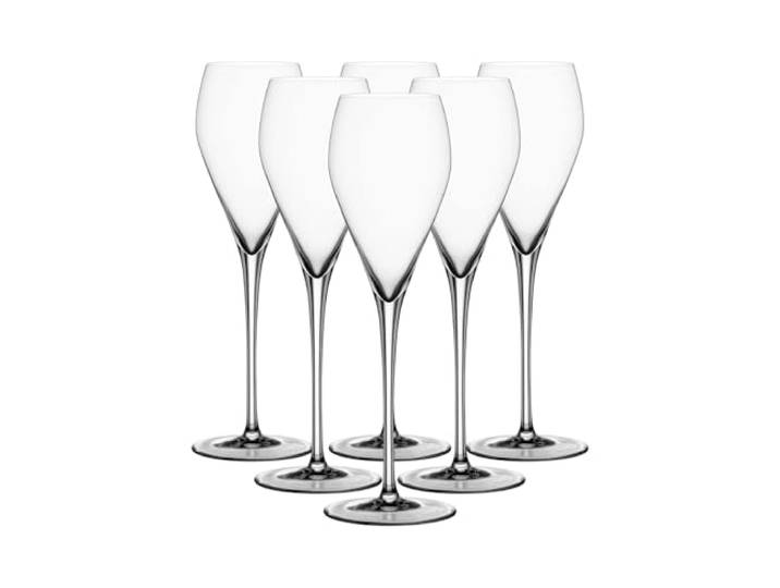 Spiegelau Champagner Gläser Sparkling Party 250ml, 6 Stück, Special Glasses, 4900329, Sektgläser aus Kristallglas, Champagnergläser spülmaschinenfest