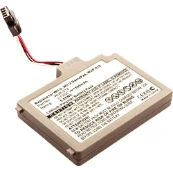 AKKU 30927 - Konsolenakku für Nintendo Wii U Gamepad, Li-Po, 1500 mAh