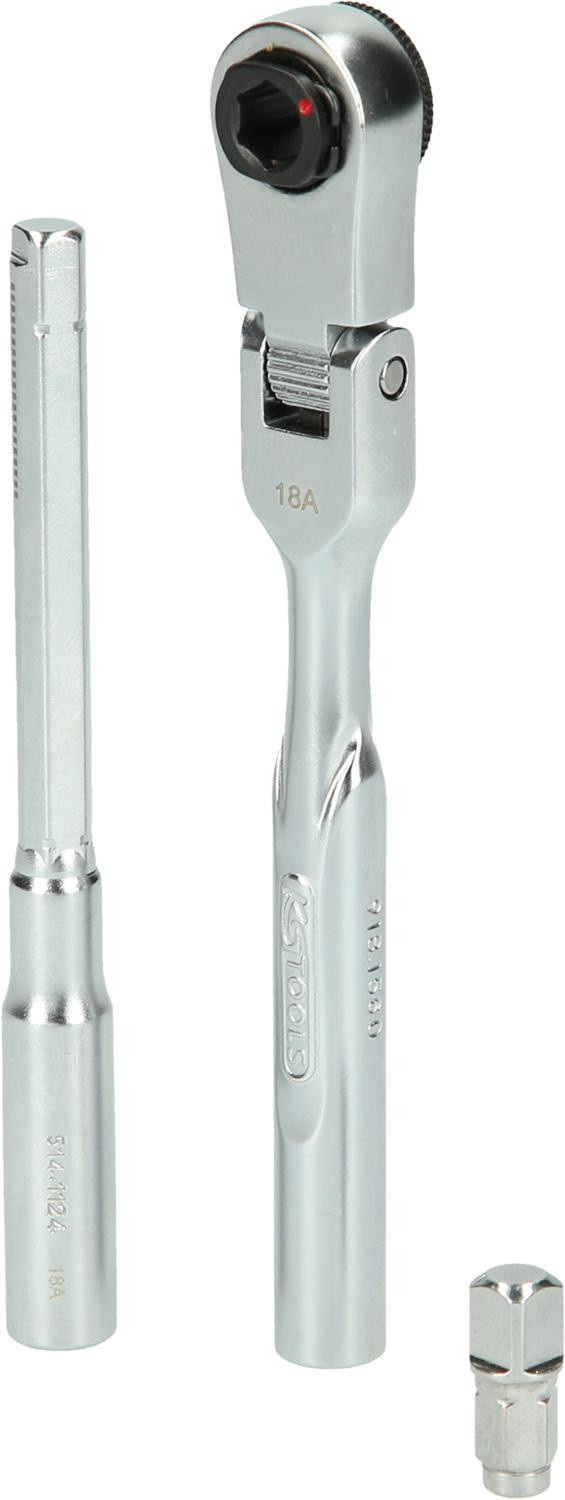 KS Tools Bit-wisselsleutel 918.1590 van chroom-vanadiumstaal, 119 mm