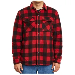 Volcom Fleece Jacke Bower Polar rot - S - S