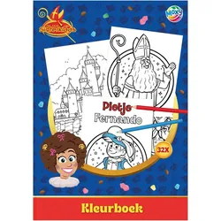 Grafix Sinterklaas-Club Malbuch A4 - 32 Ausmalseiten