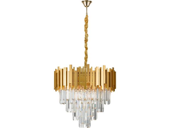 Suspension \ GRANE\ 55 8x max. 5W Gold E14 dimmable sans ampoule