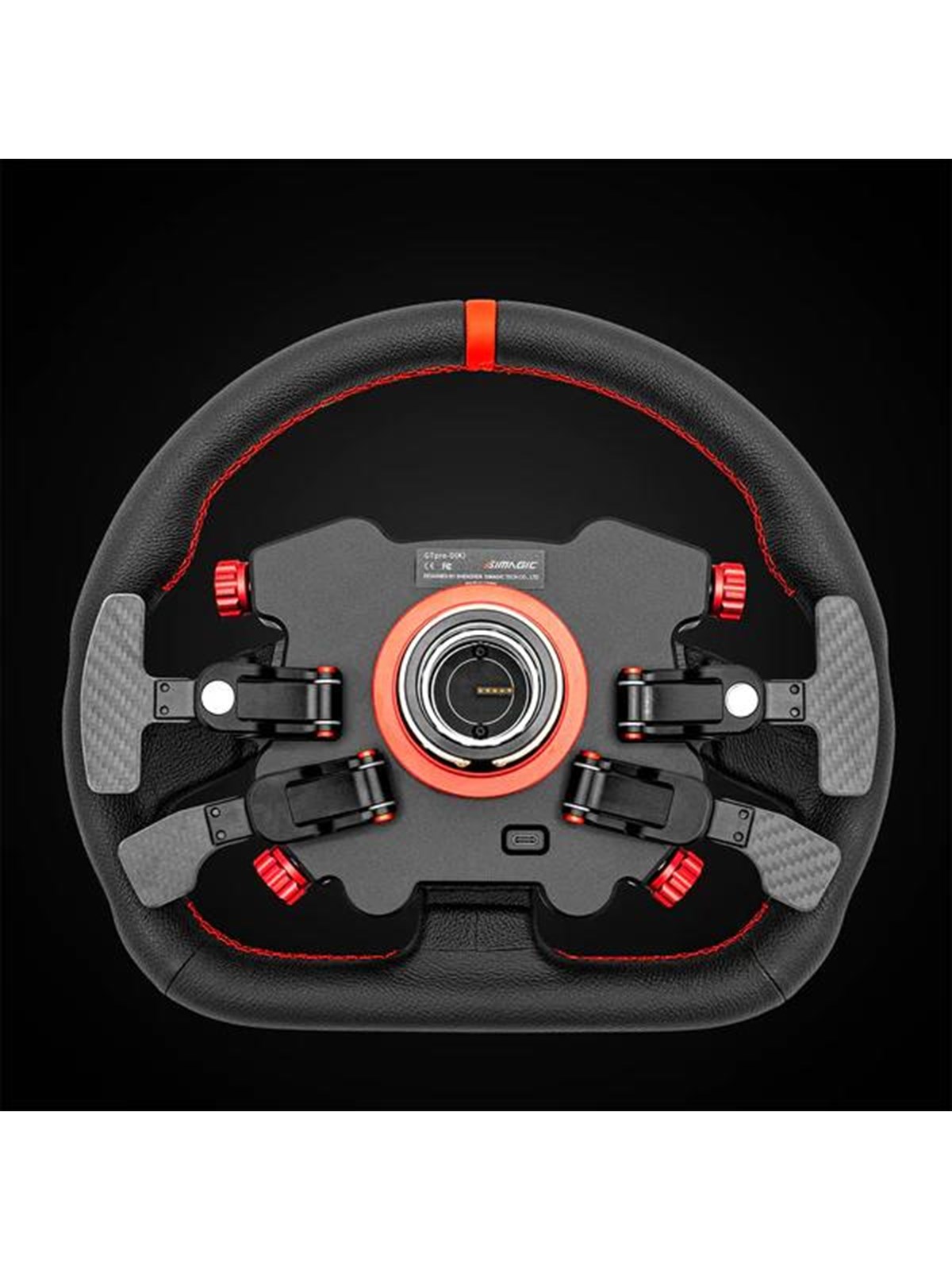 Simagic GT1 D-Shaped Steering Wheel GT Pro Hub(K) - Lenkrad