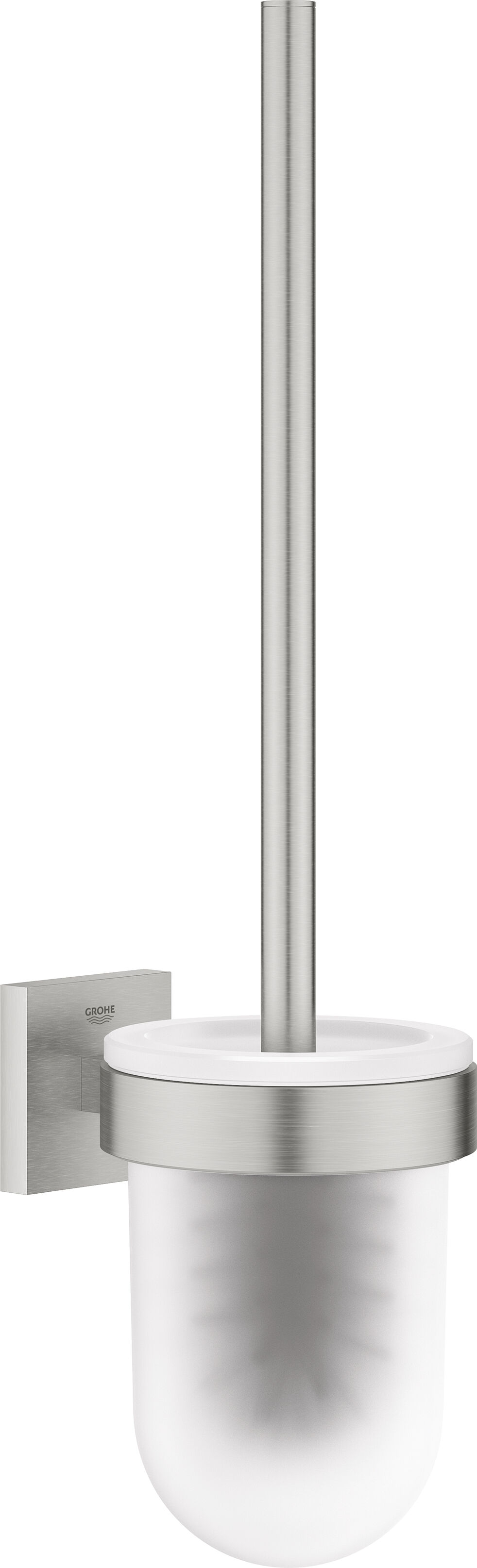 Set de brosse WC Grohe Start Cube 40977DC0 Supersteel