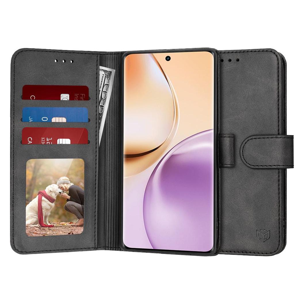 Techsuit - Diary Book - Realme 14 Pro - Black (Realme 14 Pro) (56365862)