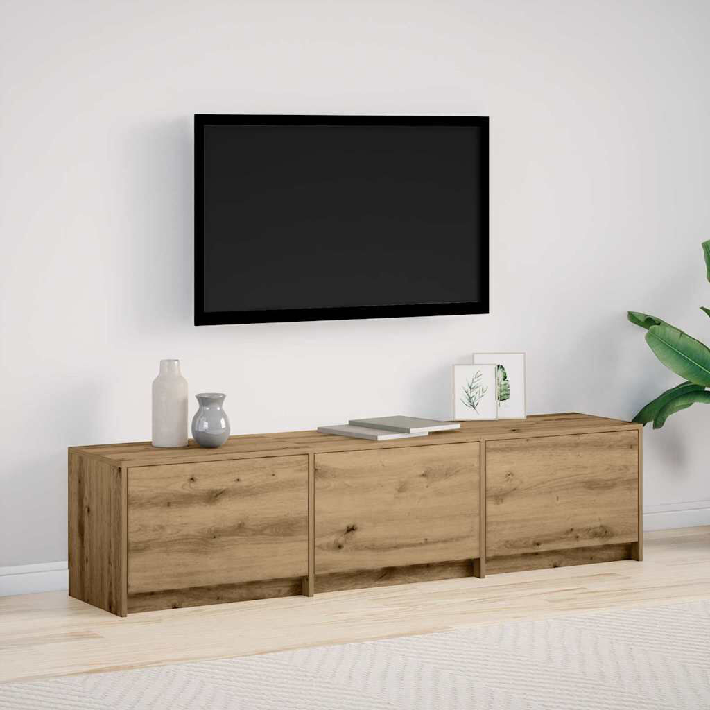 17 Stories TV Stand Artisian Oak 40cm H x 162.5cm L x 34cm W