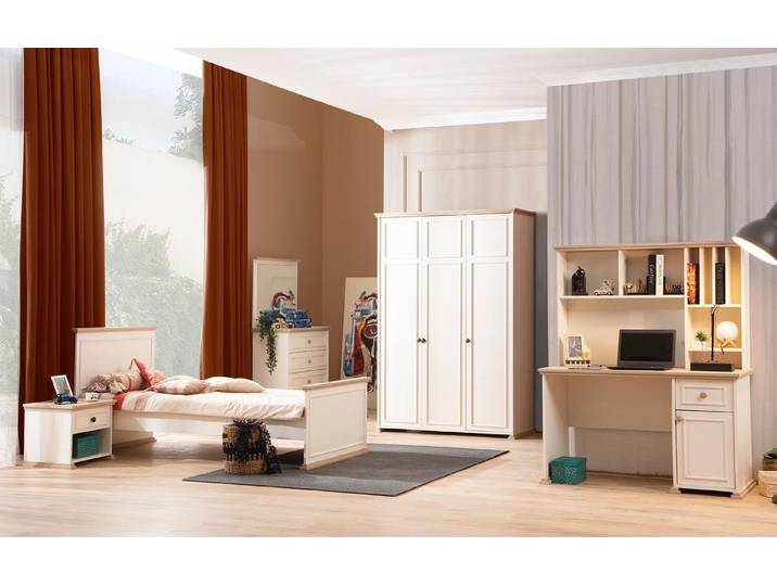 Kapa Möbel Schlafzimmer-Set Latte in beige