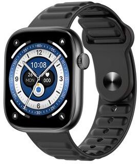 Inspired Deals QS12 Smart Watch 1.83 Inch Bluetooth Smartwatch With Health Monitor Fitness Tracker IP67 Waterproof black