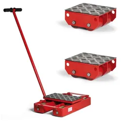 Set 1x Transportfahrwerk + 2x Transportroller, Tragfähigkeit 10000 kg