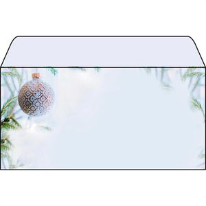 Sigel Weihnachtsumschläge DU302, DIN lang, Winter Mood, ohne Fenster, 50 Stück