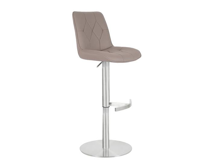 Novel Barhocker HENRY, taupe, Stoff