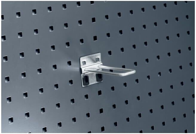 bott Support U 75x20x6 mm pour panneaux perforés (14010019)