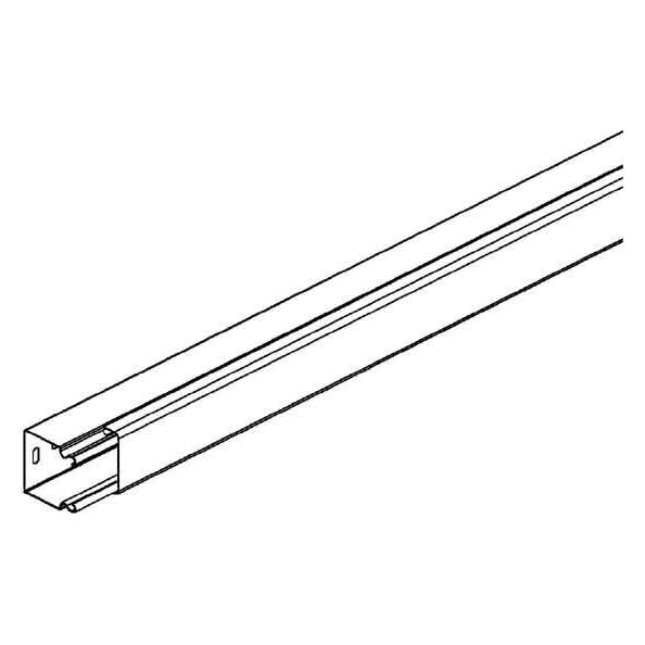 Niedax NIE LLK40.060W Leitungsschutzkanal mit Deckel 40x60x2000mm pulverbesch. (200 cm) (LLK40.060W)