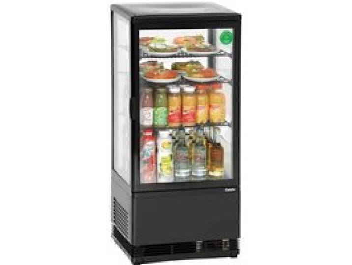BARTSCHER - Mini vitrine réfrigérée 78L - Noir