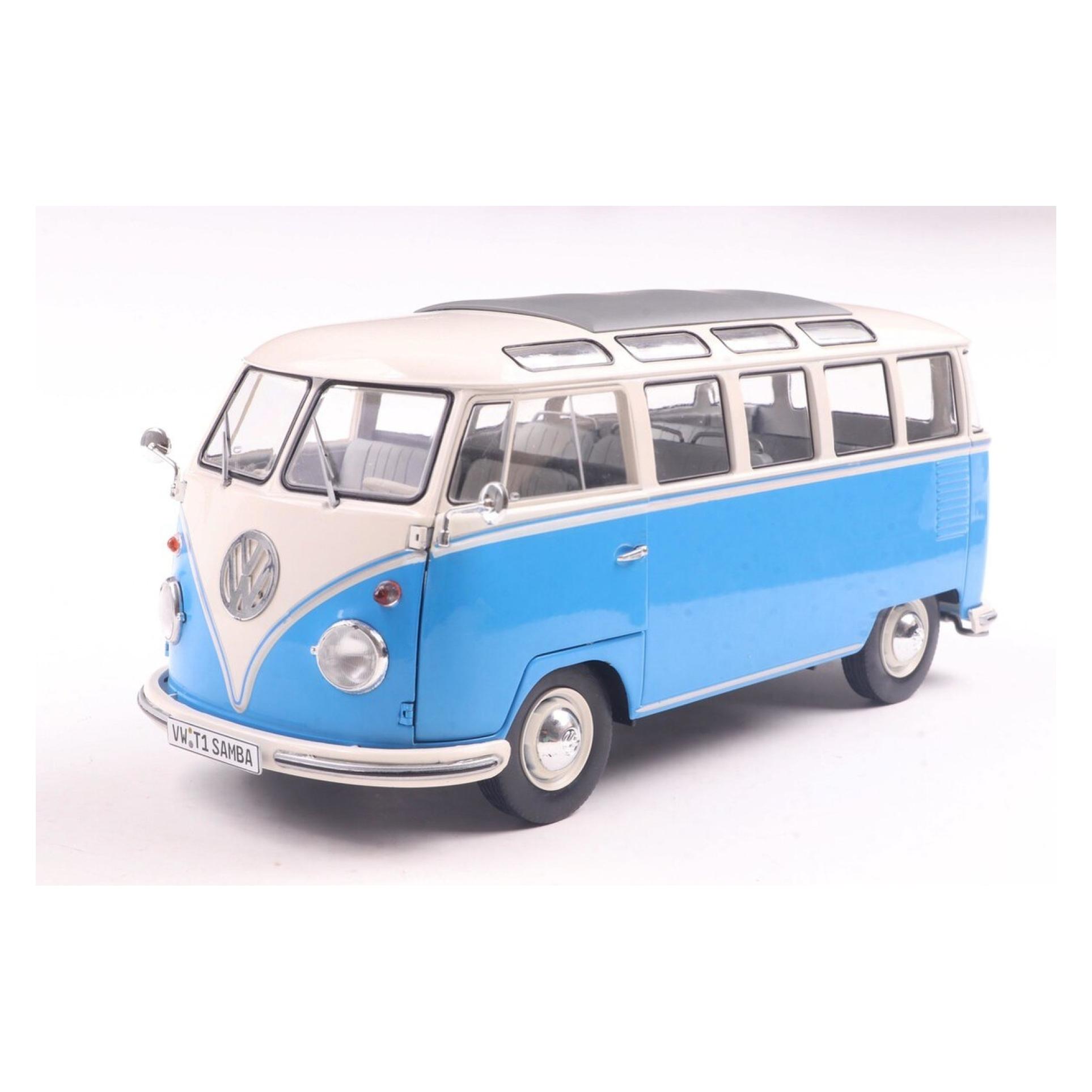 Solido 1:18 VW T1 21 WINDOWS b. blau/weiss (421186462)