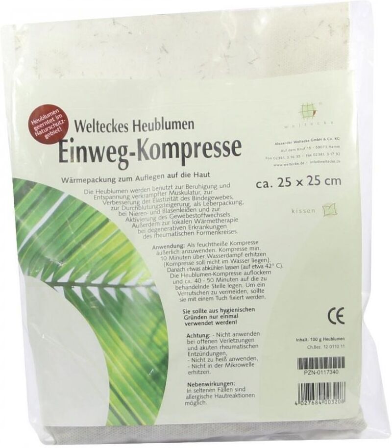 Alexander Weltecke Heublumen Einweg-kompresse 25x25 cm